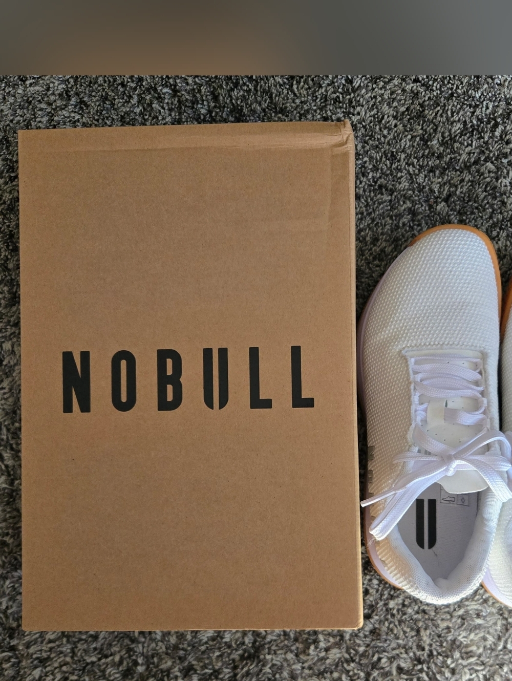 NOBULL Men’s White Low-Profile Training Sneakers